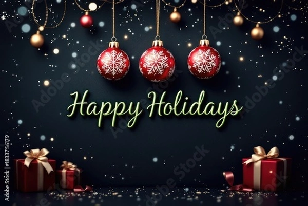 Obraz Festive holiday decoration