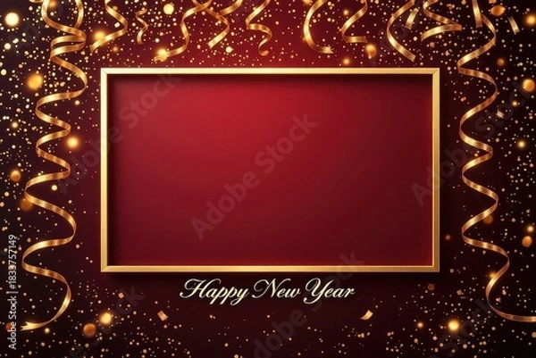 Obraz Festive mockup template