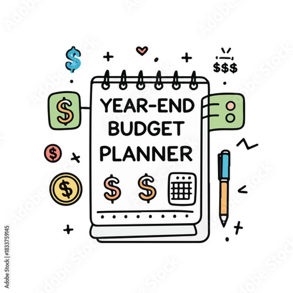 Obraz Year-End Budget Planner 