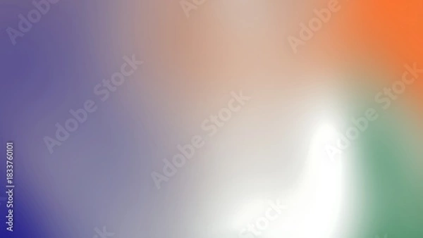 Obraz Abstract gradient colorful smooth transition background blend vibrant