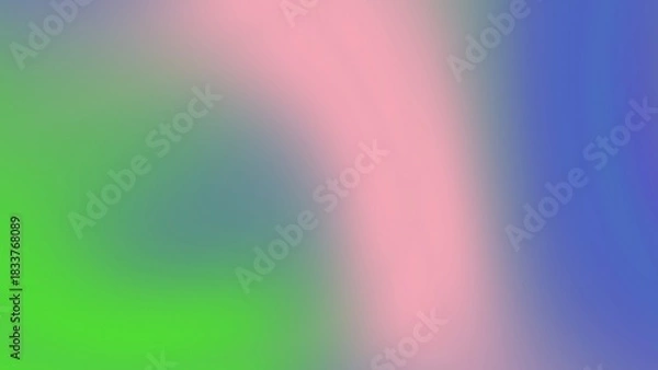 Obraz Abstract gradient blurred colors smooth transition vibrant hues soft background