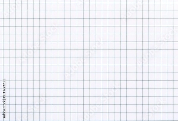 Obraz Precise grid lines forming a vector-based graph paper background,  graphic,  technology