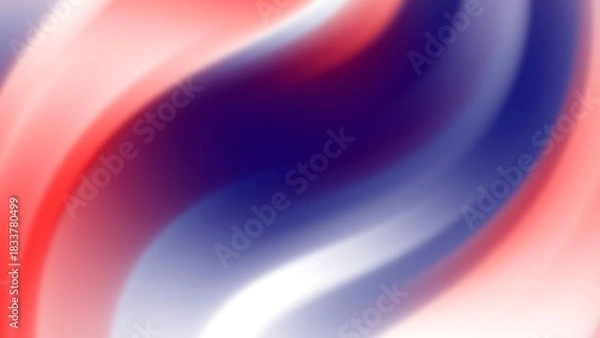 Obraz Abstract colorful fluid waves gradient modern dynamic vibrant background design