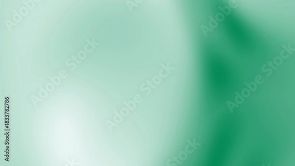 Obraz Green background gradient abstract smooth soft color blend