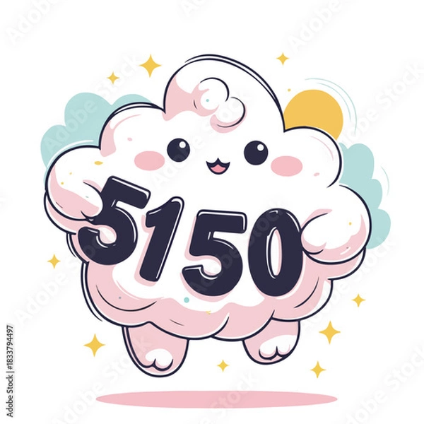 Obraz Floating Discount Cloud