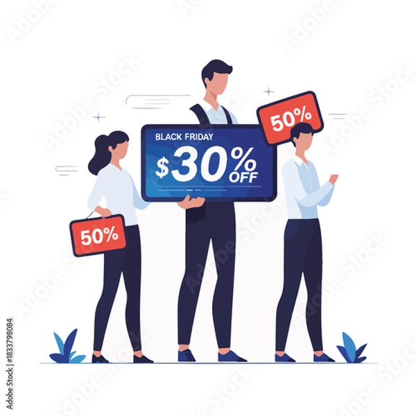 Obraz Retail Automation, Tech Sale