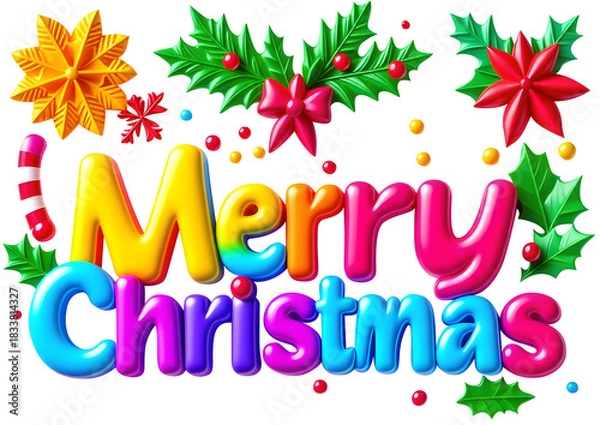 Obraz merry Christmas