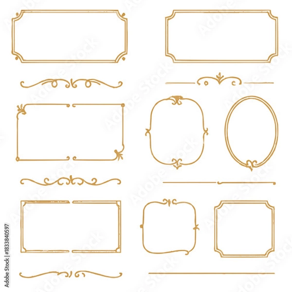 Obraz 高級感ある枠や装飾のセット