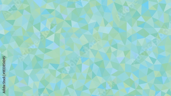 Fototapeta Abstract Vibrant Pink and Magenta Low Poly Geometric Background Texture