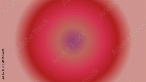 Fototapeta Abstract Dramatic Red and Pink Radial Gradient Background with Soft Bokeh Blur