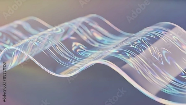 Fototapeta “sparkling particle galaxy field, floating glowing dots, cosmic abstract background