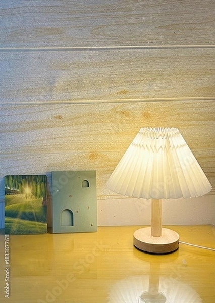 Fototapeta lamp on the table