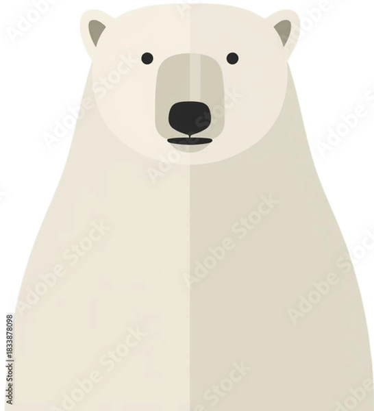 Obraz 북극곰 일러스트