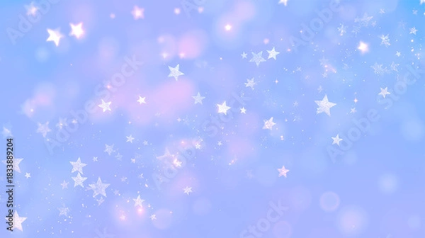 Obraz きらめく星の幻想的な背景