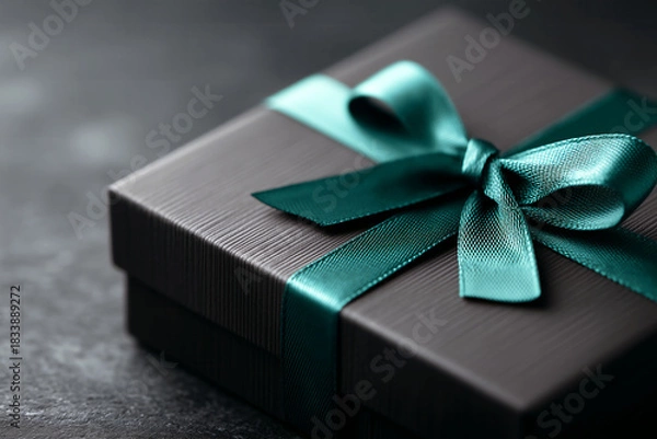 Obraz リボンで包んだギフトボックス