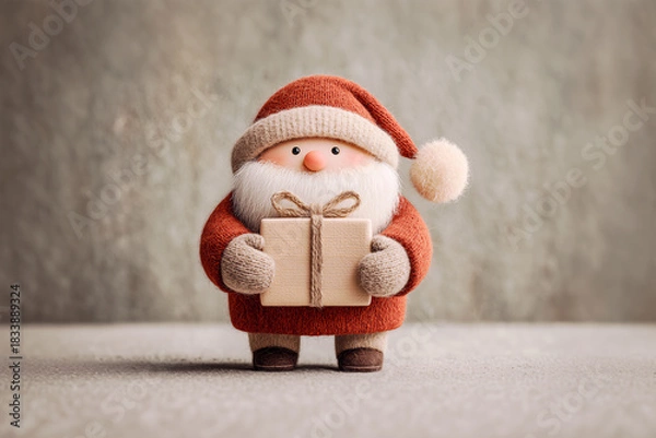 Obraz 編みぐるみ風サンタクロース