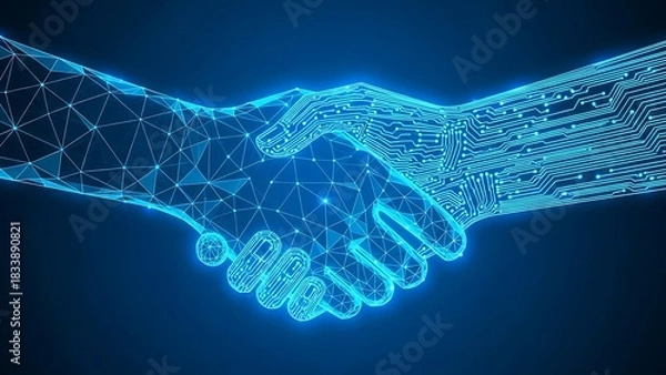 Obraz abstract technology background