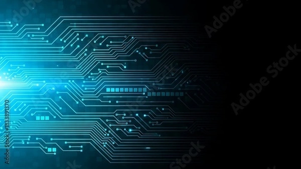 Obraz abstract technology background