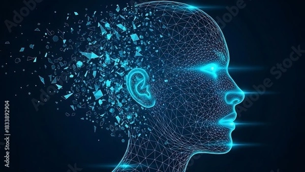 Obraz abstract technology background