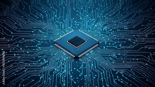 Obraz abstract technology background