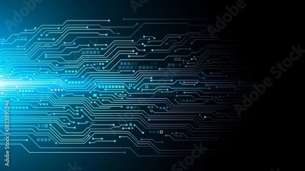 Obraz abstract technology background