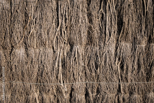 Fototapeta Fond en brande de bruyère, format horizontal