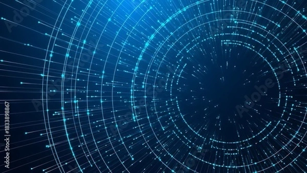 Obraz abstract technology background