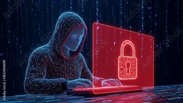 Obraz computer security concept