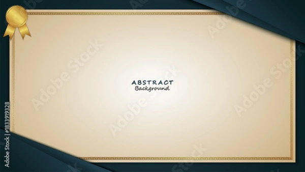 Obraz Elegant dark blue abstract background with empty space