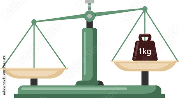 Fototapeta Detailed Vector Illustration of a Mechanical Linkage System with Gears, Connecting Rods, and Pivots, Representing Engineering, Movement, and Technology.