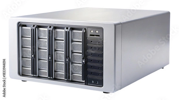 Obraz Modern network attached storage server for data management