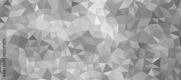 Obraz Modern Geometric Triangle Polygonal Pattern Abstract Design Background Texture Style