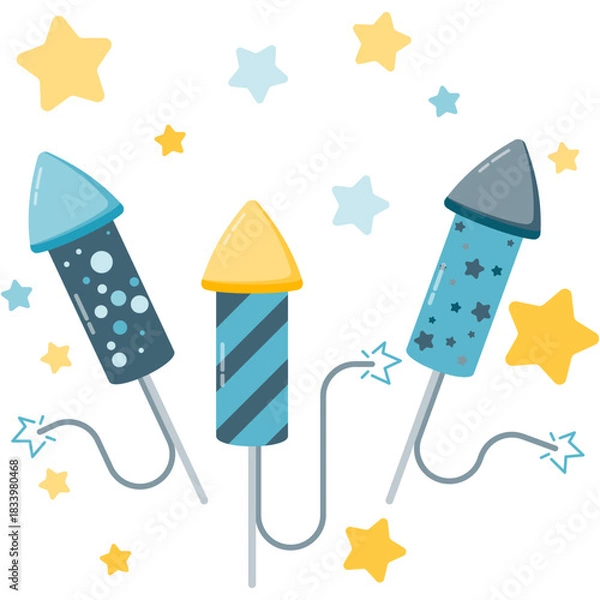 Obraz Firecracker Rocket