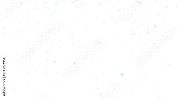 Obraz Snow Overlay for Design Projects With Transparent Background