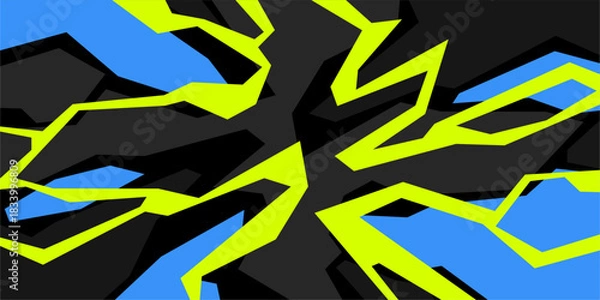 Fototapeta Cool Dark Simple Abstract Pattern Vector Illustration Background Banner Template