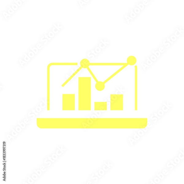 Obraz BAR CHART FREE ICON