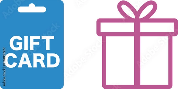 Obraz ギフトカード　プレゼント　アイコン