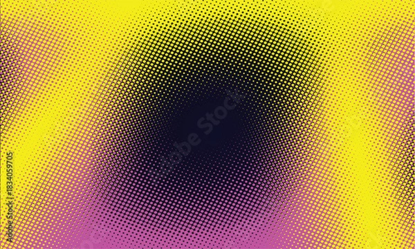 Obraz Minimal Halftone Blank Backdrop