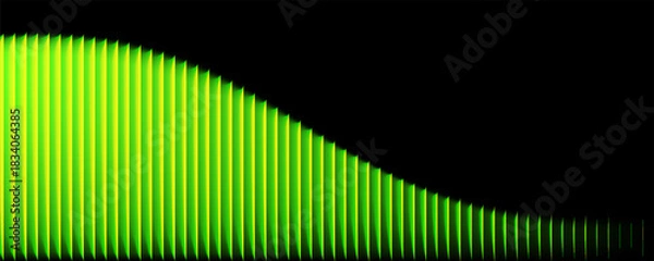 Fototapeta Blue teal and green abstract grainy gradient background, with noise texture effect for summer poster backdrop wide banner design