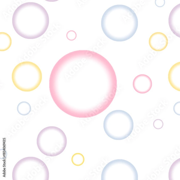 Obraz abstract background with bubbles