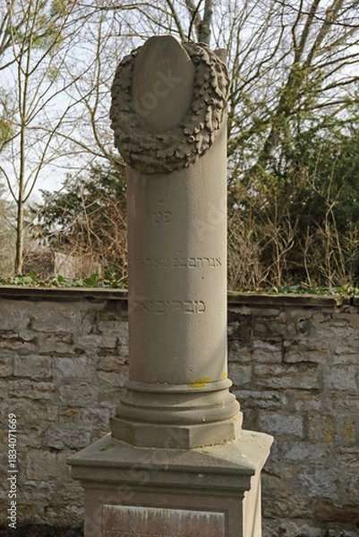 Obraz Jüdischer Friedhof in Bruchsal