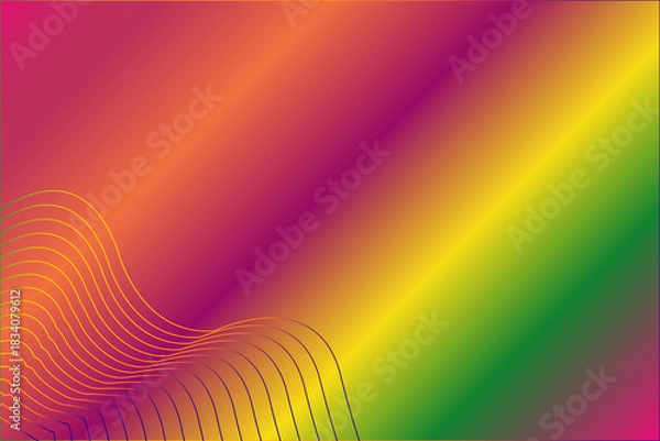 Fototapeta abstract rainbow background