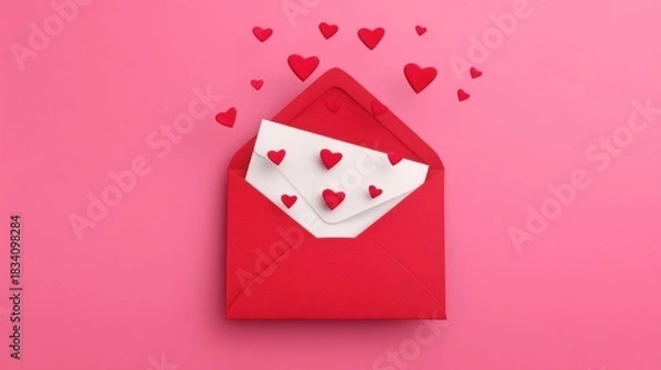 Obraz A smartphone displays a vivid red backdrop with sunglasses silhouette reflected on rippling water surface,