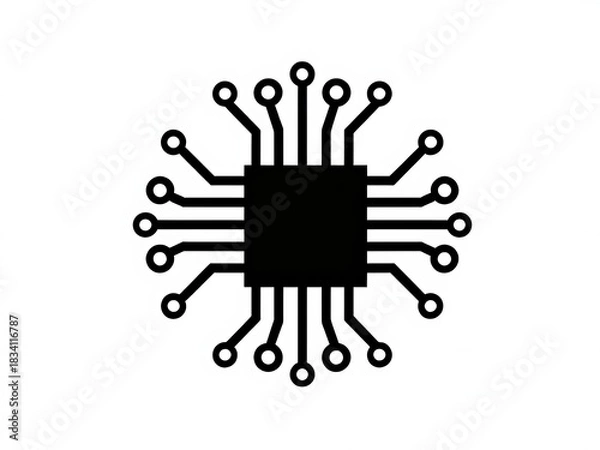 Obraz Computer chip