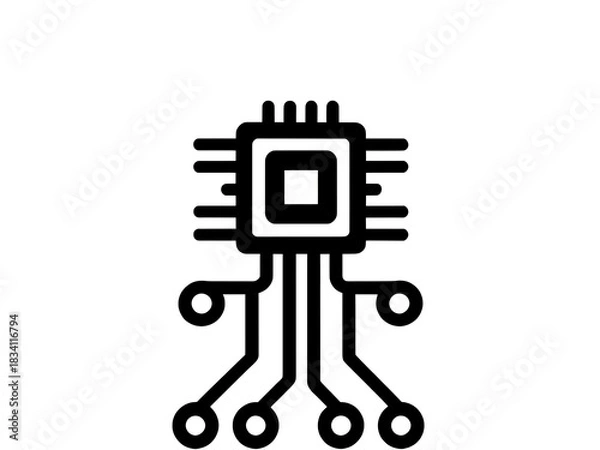 Obraz Computer chip