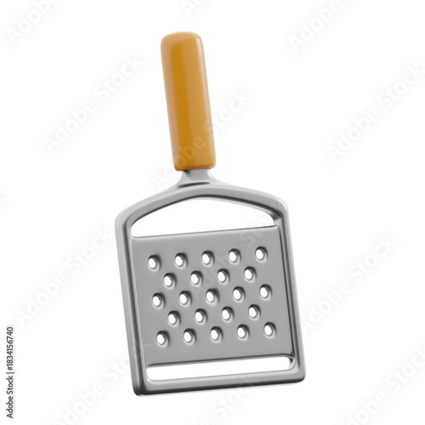 Fototapeta Grater 3d illustration
