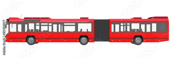 Fototapeta bus transmilenio sitp bogota colombia side