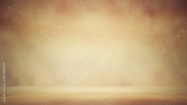 Fototapeta Vintage textured backdrop with soft spotlight effect