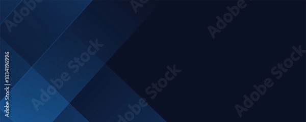 Obraz Abstract background dark blue with modern corporate concept