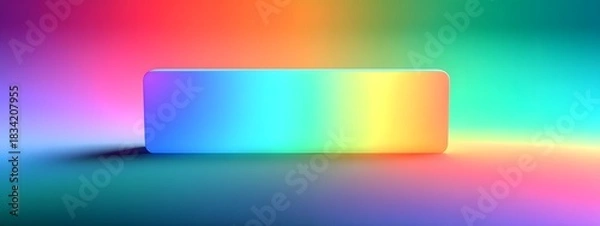 Obraz Abstract fluid gradient background with soft colors blending. 